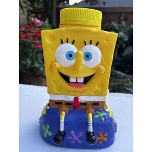Y2K 2002 SpongeBob SquarePants 3D CharacterTumbler Viacom Stephen Hillenburg